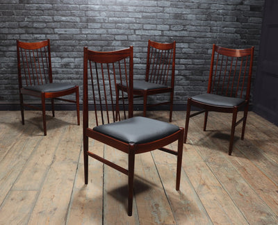 Mid Century Danish Dining Chairs model 422 by Arne Vodder