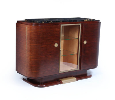 French Art Deco sideboard with Marble top c1925