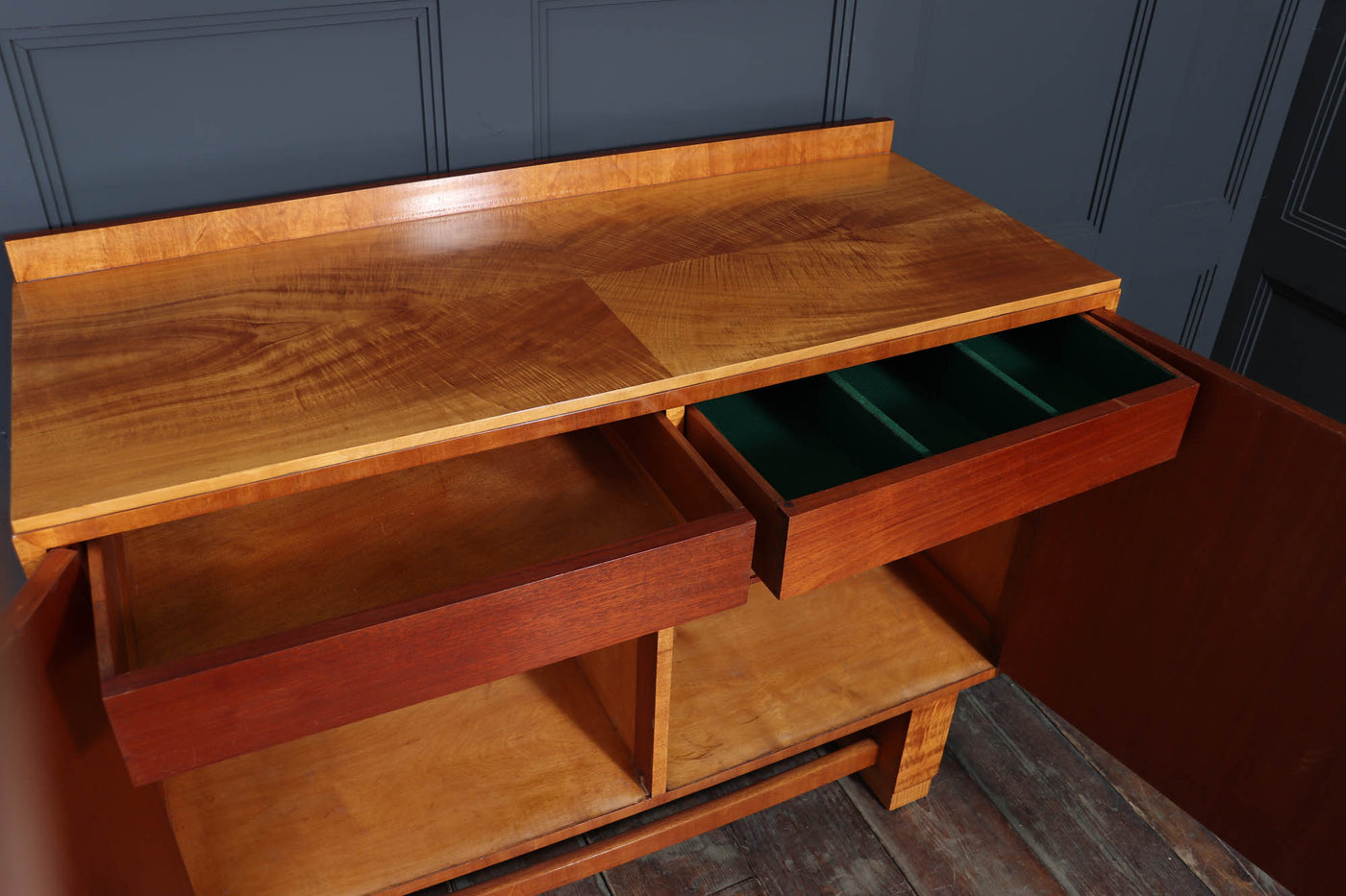 Swedish Art Deco Sideboard in Maple