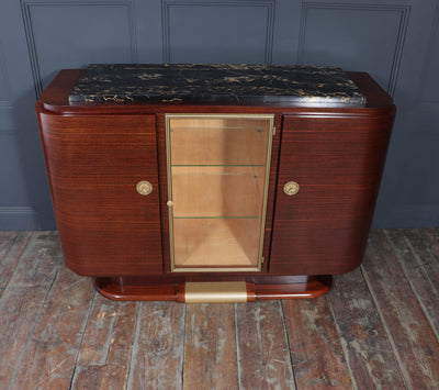 French Art Deco sideboard with Marble top c1925