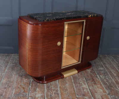 French Art Deco sideboard with Marble top c1925