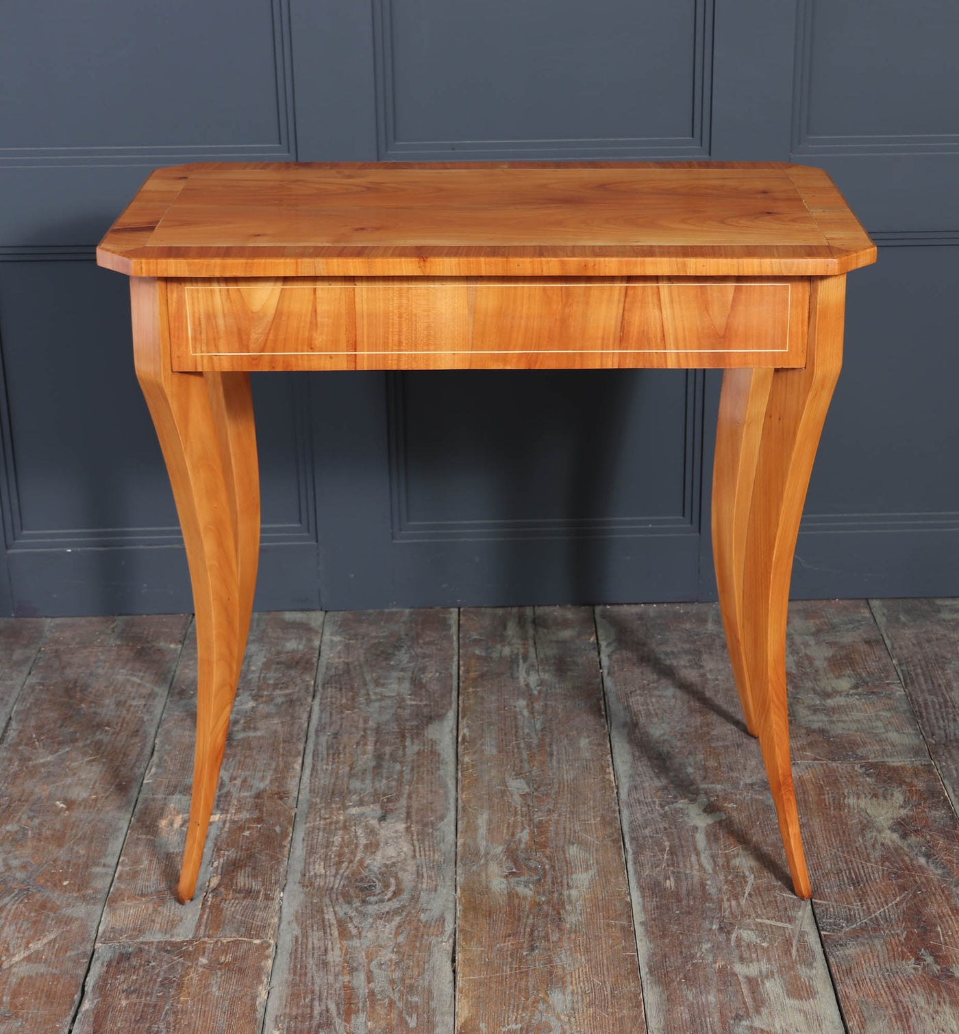 Biedermeier Console Table in Cherry