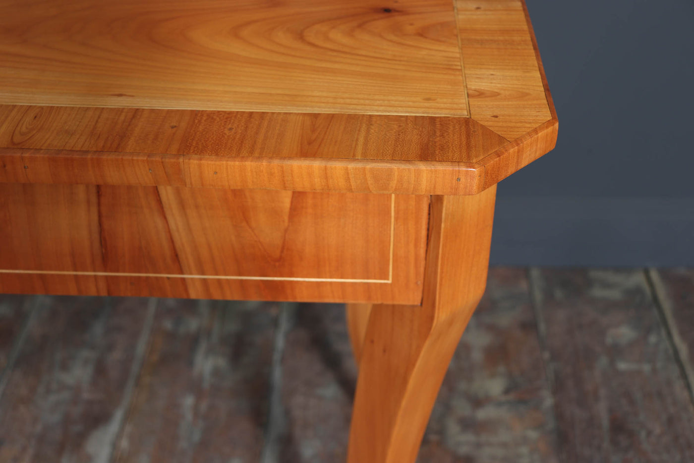 Biedermeier Console Table in Cherry