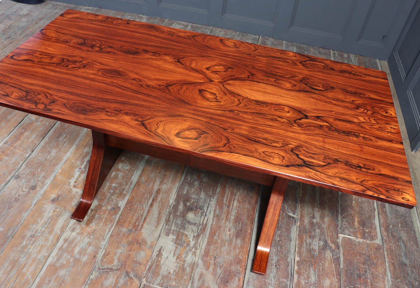 Mid Century Italian Dining Table by Frattini