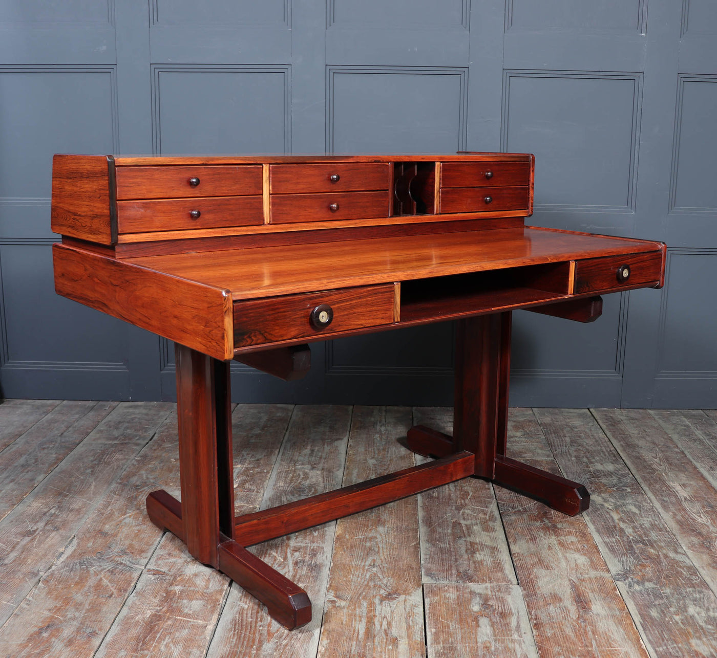 Mid Century Italian Desk by Frattini