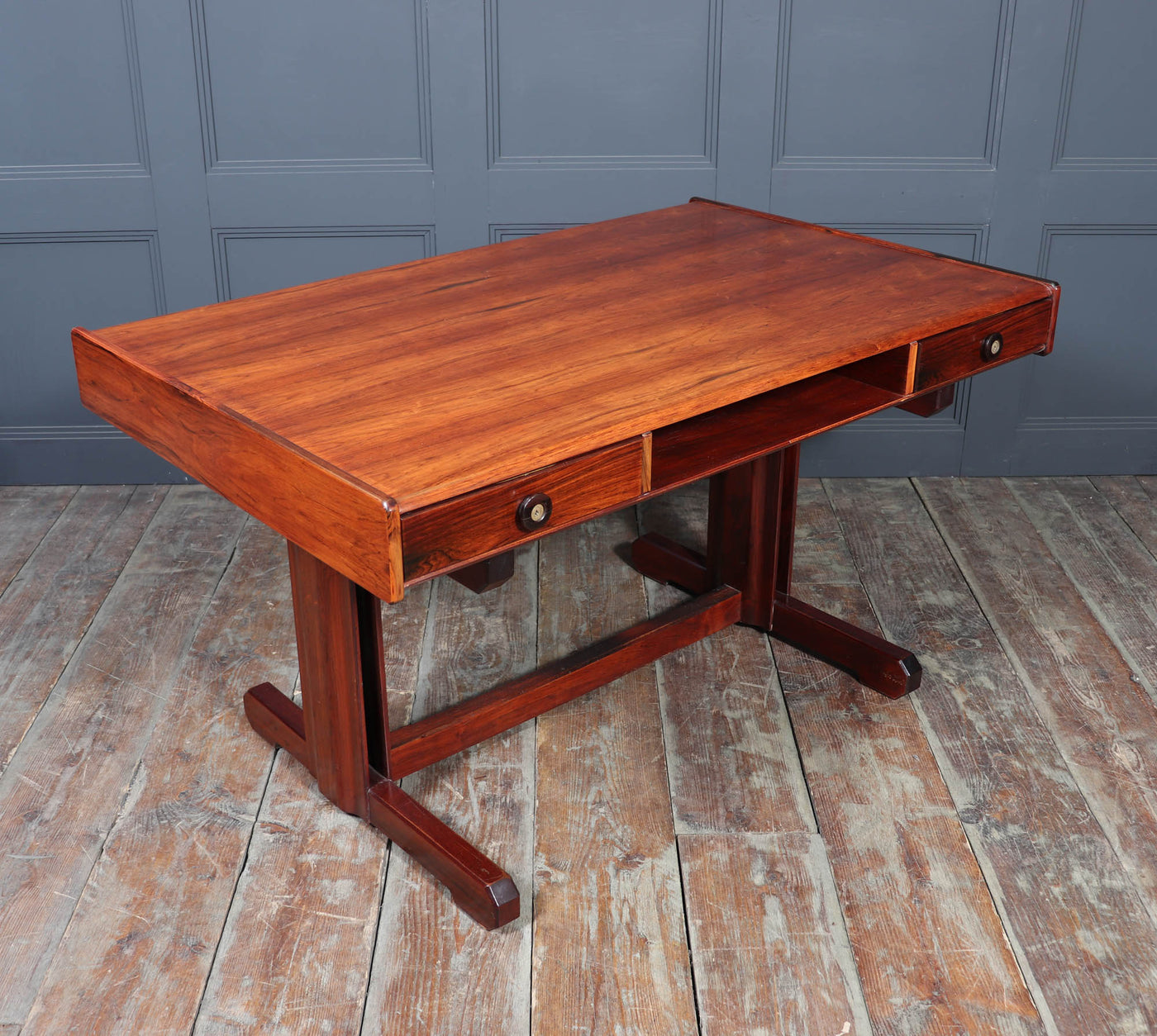 Mid Century Italian Desk by Frattini