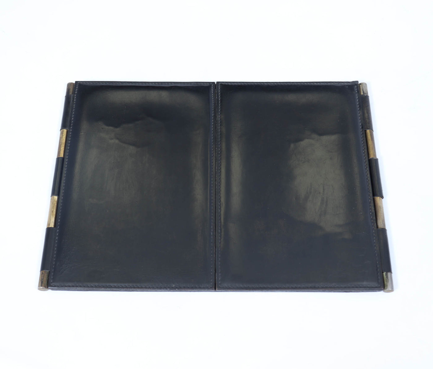 Stitched Leather Desk pad by Jacques Adnet