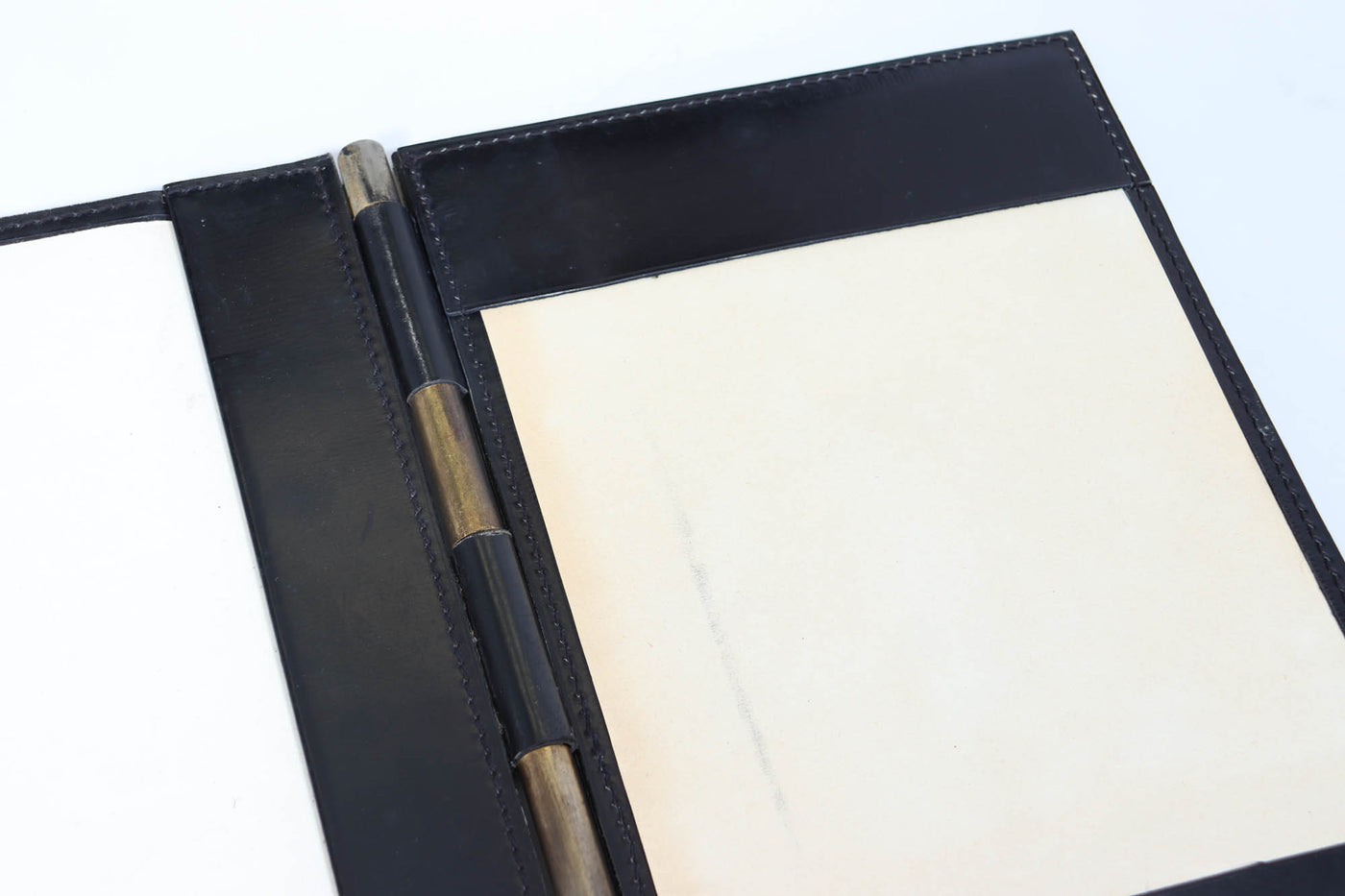 Stitched Leather Desk pad by Jacques Adnet