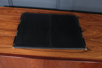 Stitched Leather Desk pad by Jacques Adnet