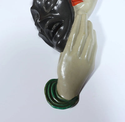 Art Deco Wall Mask by Ernst Webber