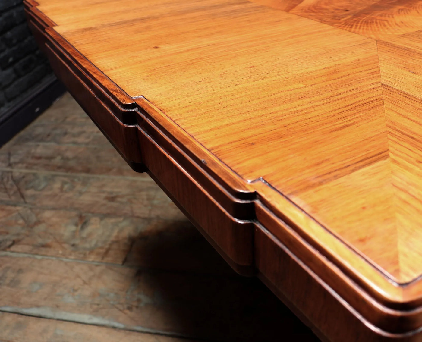 Art Deco Walnut Dining Table