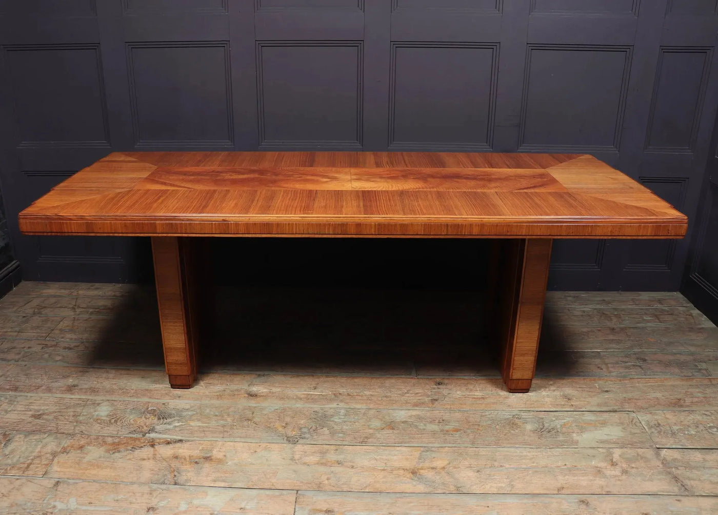 Art Deco Walnut Dining Table