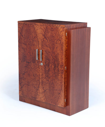 French Art Deco cabinet in Thuya