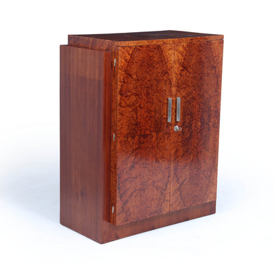 French Art Deco cabinet in Thuya