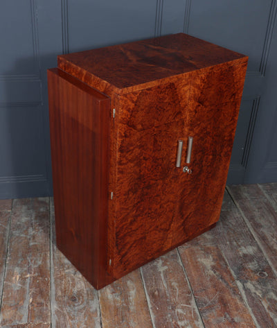 French Art Deco cabinet in Thuya
