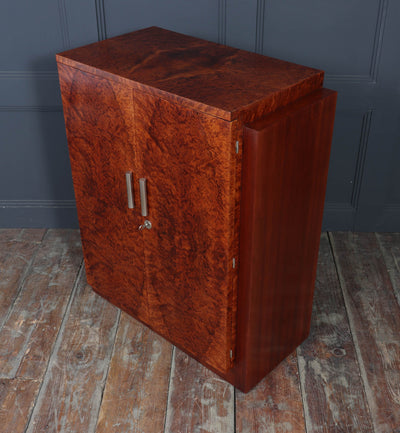 French Art Deco cabinet in Thuya