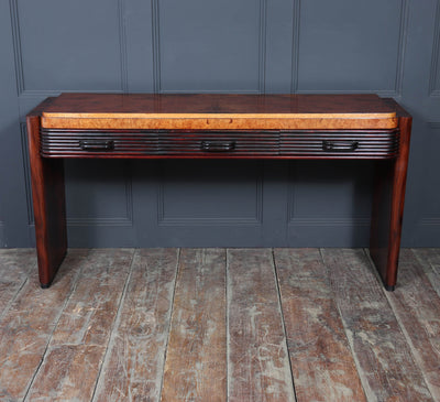 Italian Art Deco Console Table