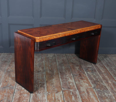 Italian Art Deco Console Table