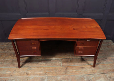 Danish Mid Century Teak Desk by Svend Madsen c1960