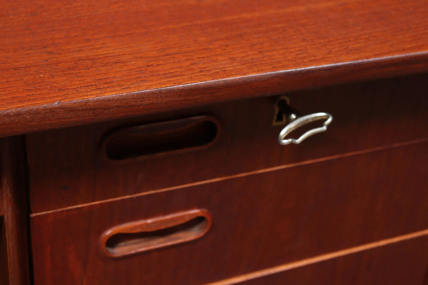 Danish Mid Century Teak Desk by Svend Madsen c1960