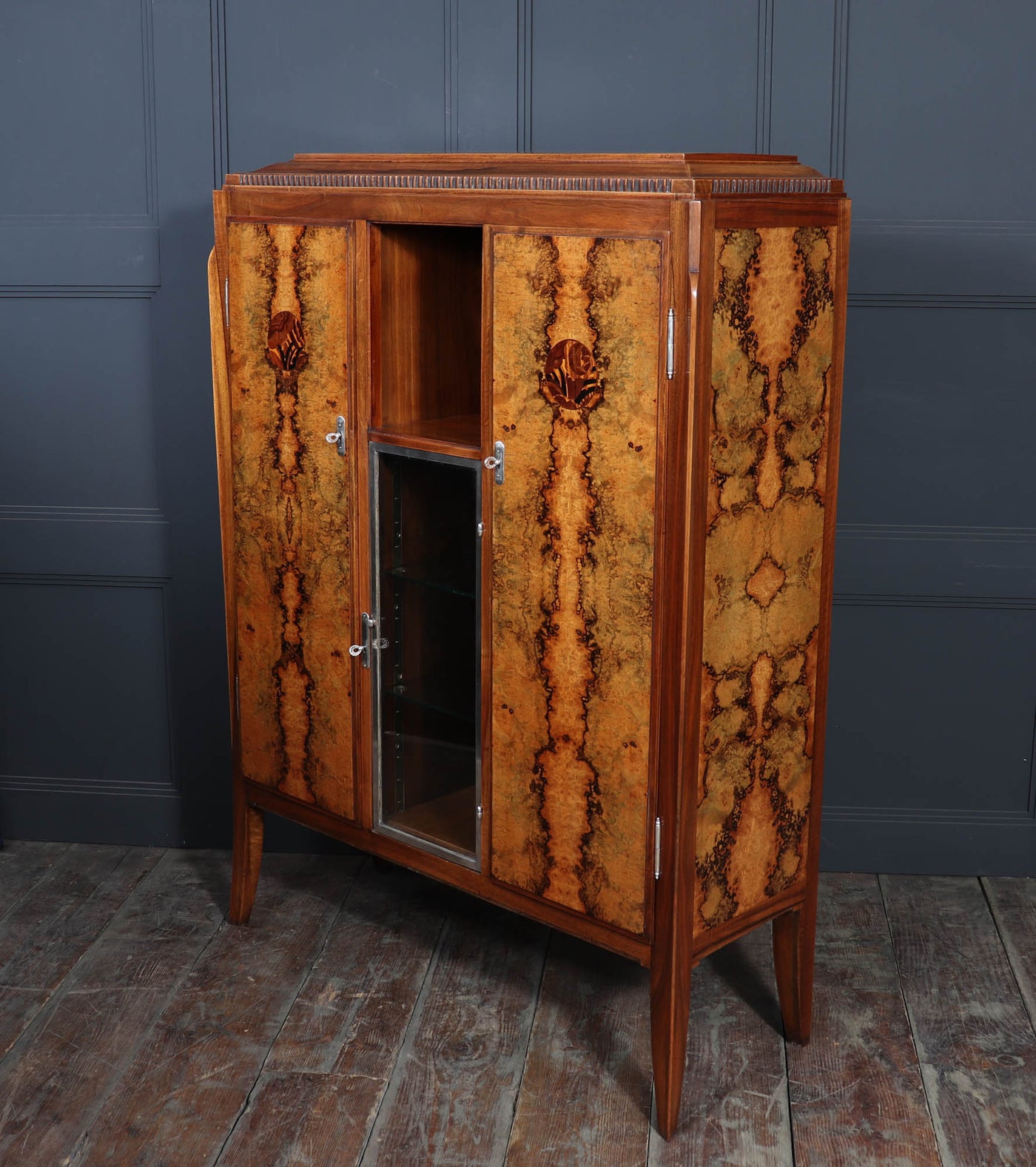 French Art Deco Cabinet by E Jacquemin