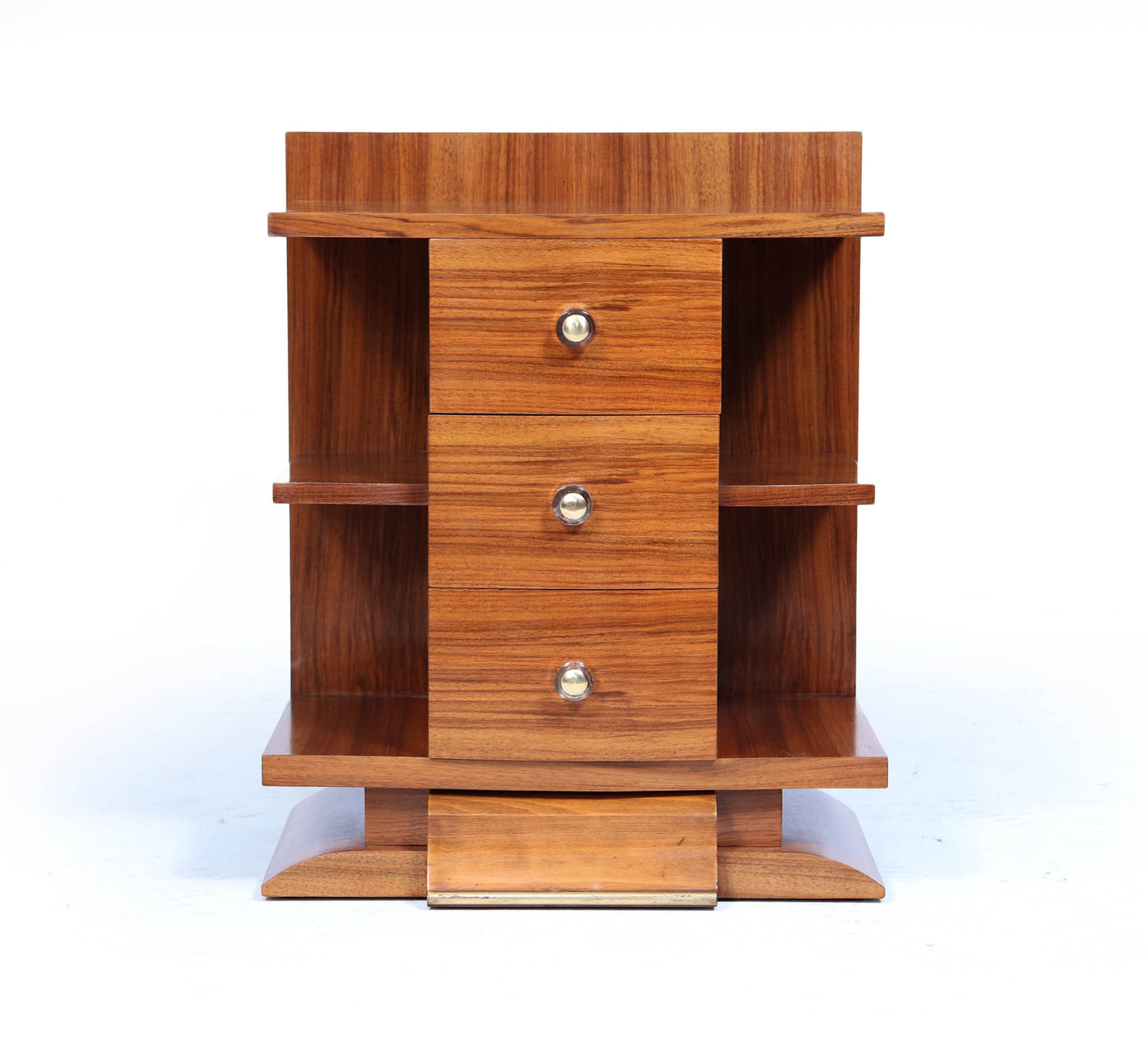 Art Deco Bedside Cabinet in Walnut