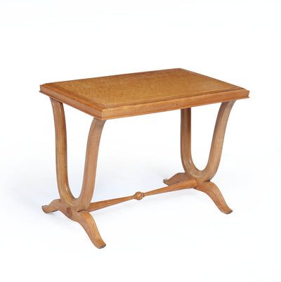 Art Deco Bird’s-Eye Maple Side Table c. 1930s