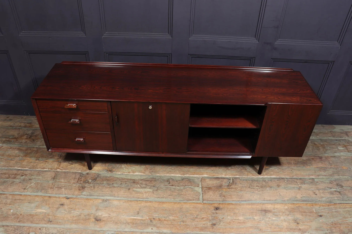 Mid Century Danish Rosewood Sideboard by Arne Vodder