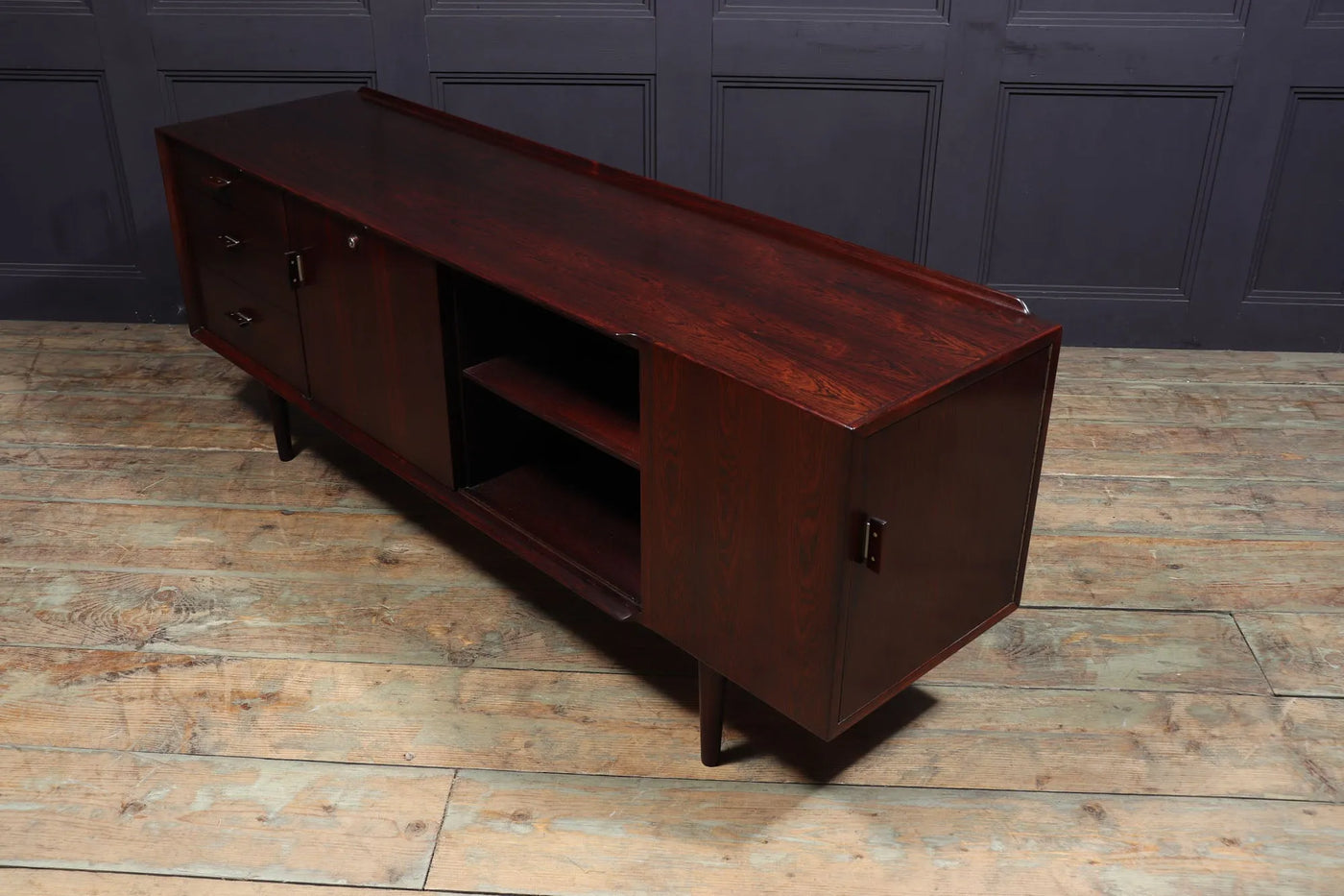 Mid Century Danish Rosewood Sideboard by Arne Vodder