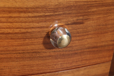 Art Deco Bedside Cabinet in Walnut