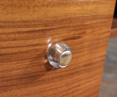 Art Deco Bedside Cabinet in Walnut