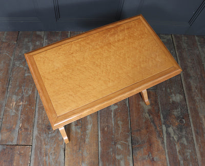 Art Deco Bird’s-Eye Maple Side Table c. 1930s