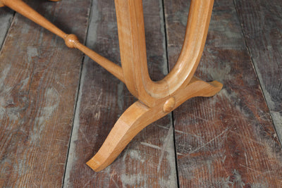 Art Deco Bird’s-Eye Maple Side Table c. 1930s