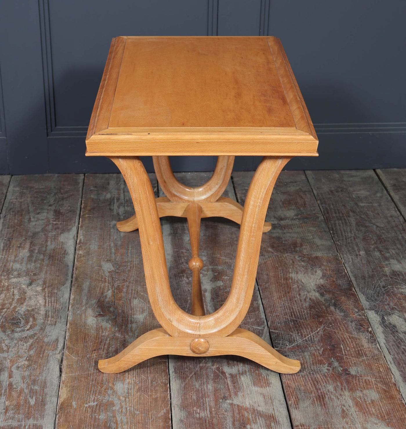 Art Deco Bird’s-Eye Maple Side Table c. 1930s