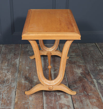 Art Deco Bird’s-Eye Maple Side Table c. 1930s