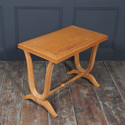 Art Deco Bird’s-Eye Maple Side Table c. 1930s