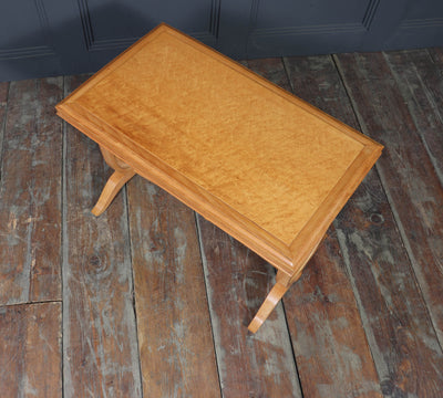 Art Deco Bird’s-Eye Maple Side Table c. 1930s