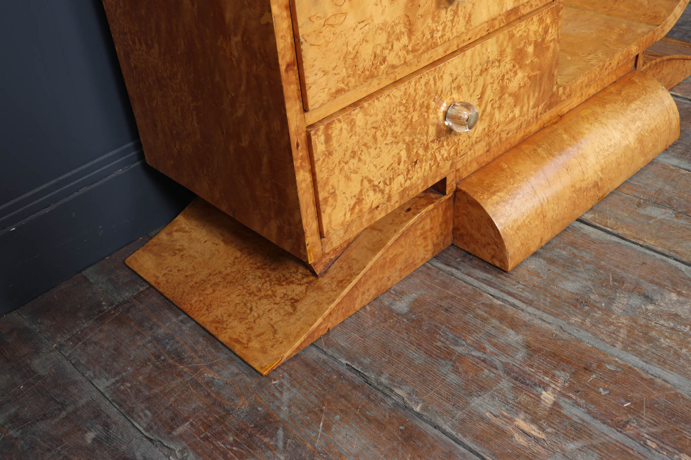 Art Deco Burr Maple Dressing Table