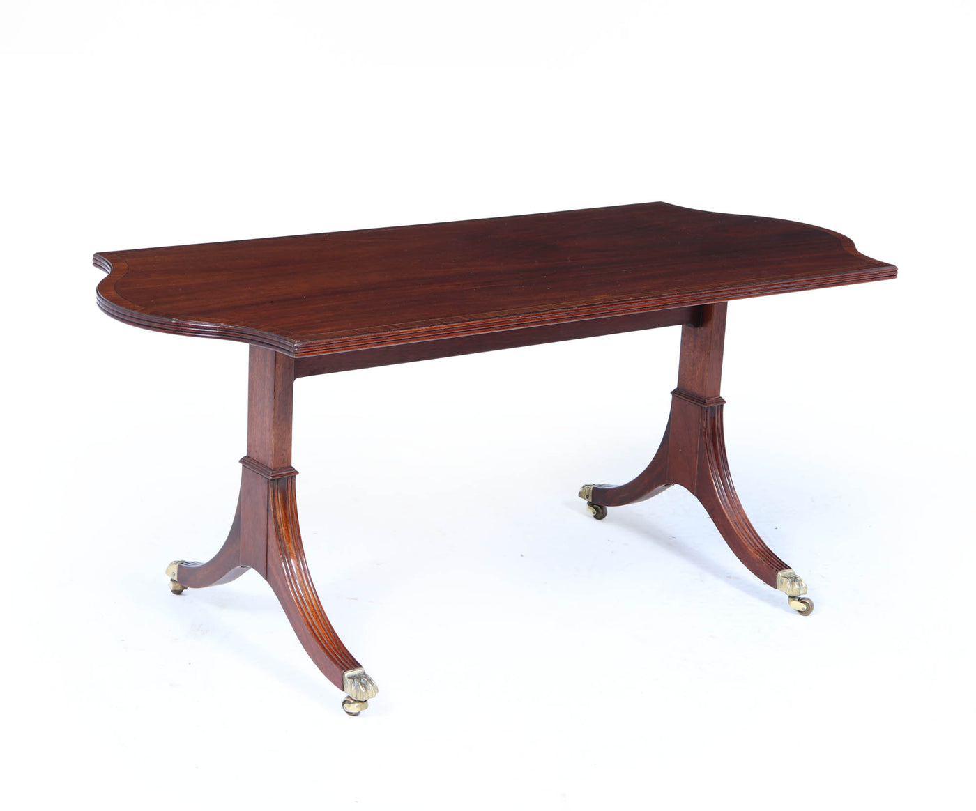 William Tillman Mahogany Coffee Table with Sabre Legs, c. 1960s