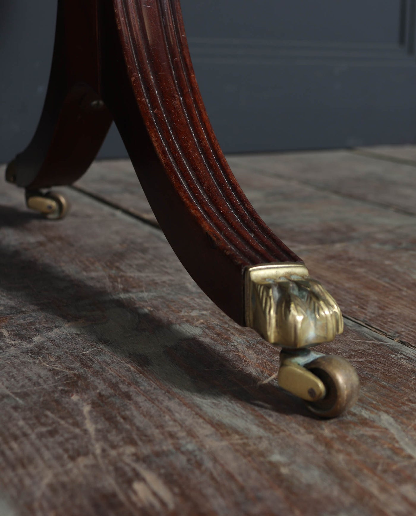 William Tillman Mahogany Coffee Table with Sabre Legs, c. 1960s