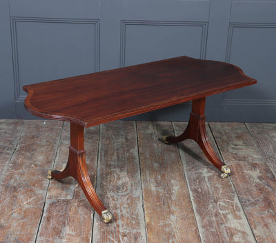 William Tillman Mahogany Coffee Table with Sabre Legs, c. 1960s