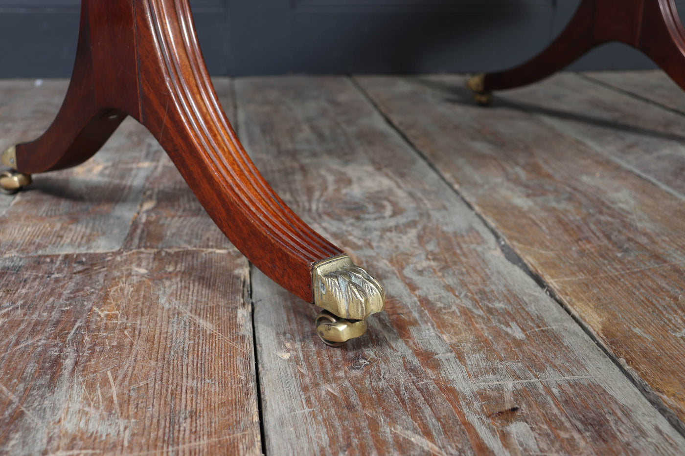 William Tillman Mahogany Coffee Table with Sabre Legs, c. 1960s