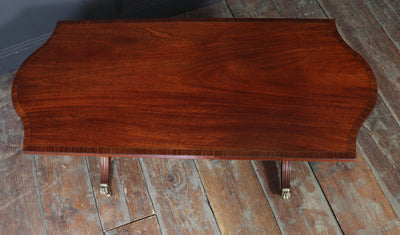 William Tillman Mahogany Coffee Table with Sabre Legs, c. 1960s
