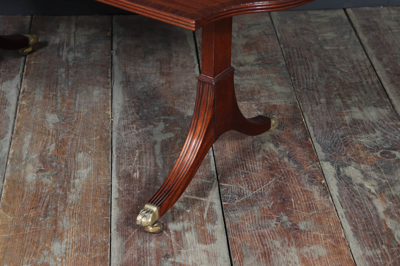 William Tillman Mahogany Coffee Table with Sabre Legs, c. 1960s