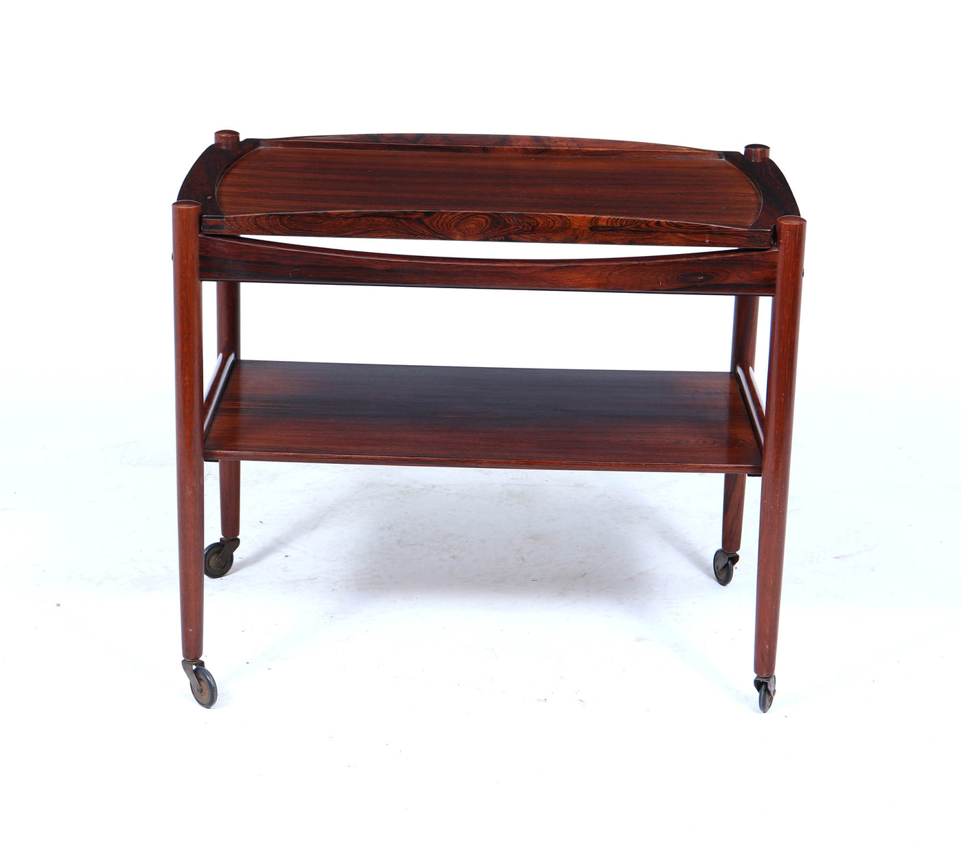 Mid-Century Danish Rosewood Drinks Trolley, 1960s