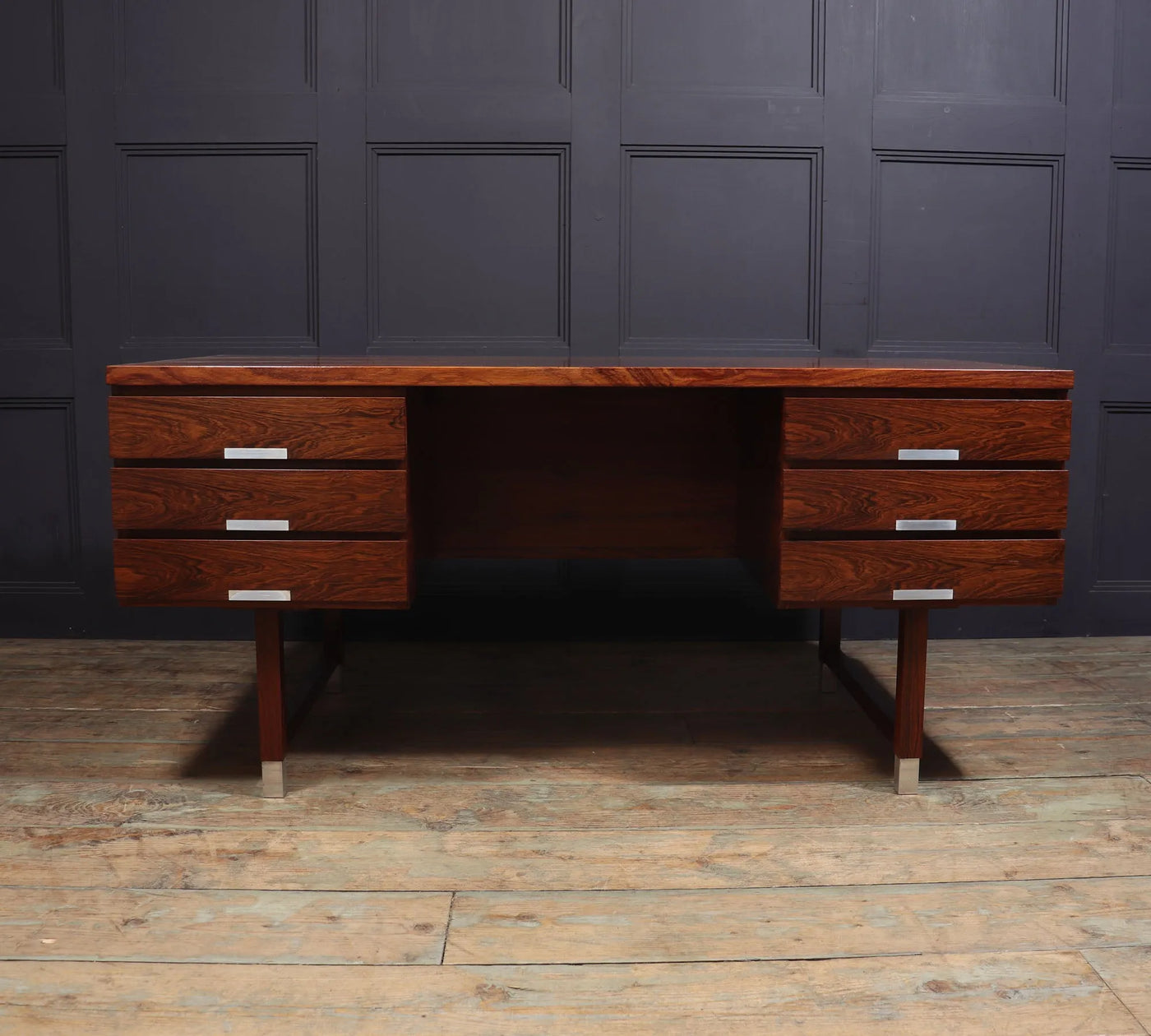 Danish Mid Century Desk EP401 by Eigil Pedersen c1960 front