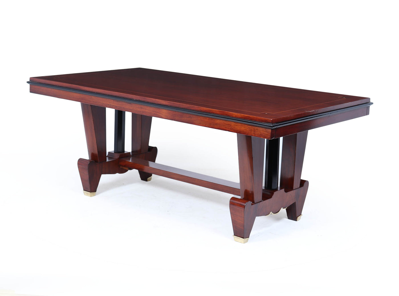 French Art Deco Dining Table by Jules Leleu, c.1930