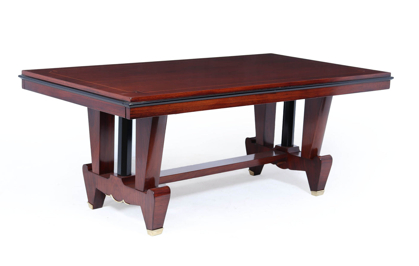 French Art Deco Dining Table by Jules Leleu, c.1930