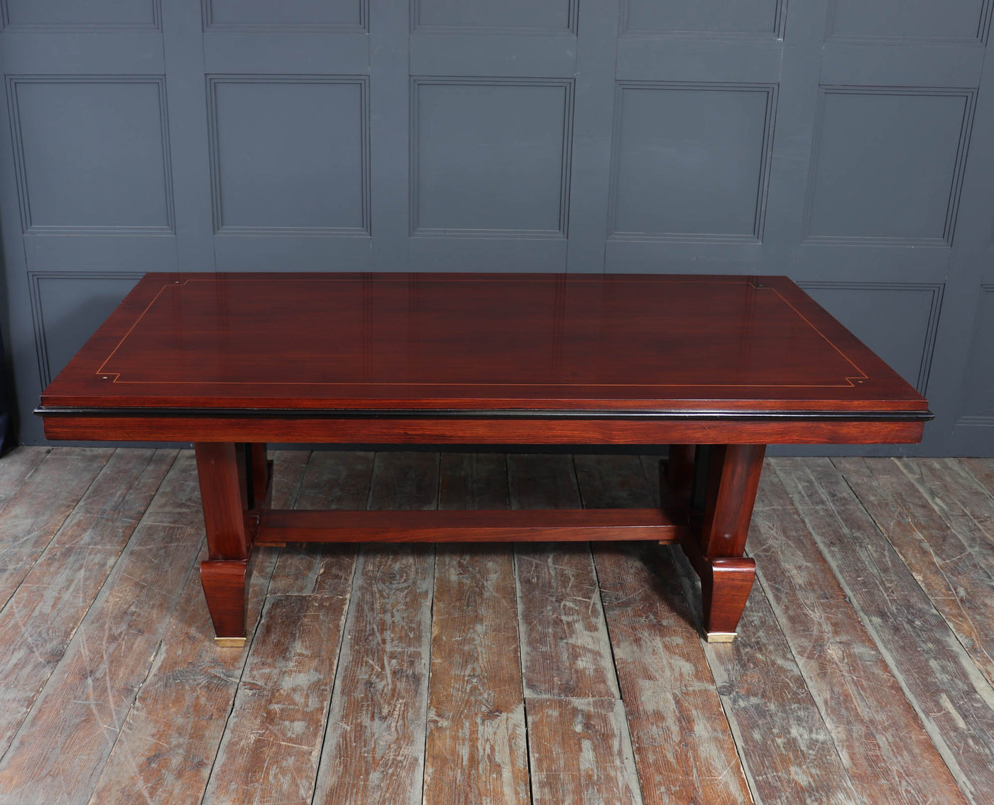 French Art Deco Dining Table by Jules Leleu, c.1930