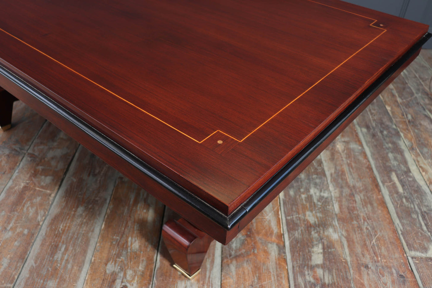French Art Deco Dining Table by Jules Leleu, c.1930